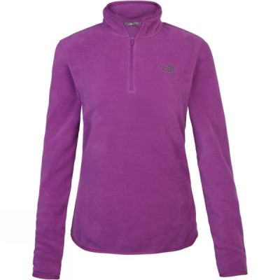 Fleece The North Face Cornice 1/4 Zip Mujer Moradas - Chile VRZ579432